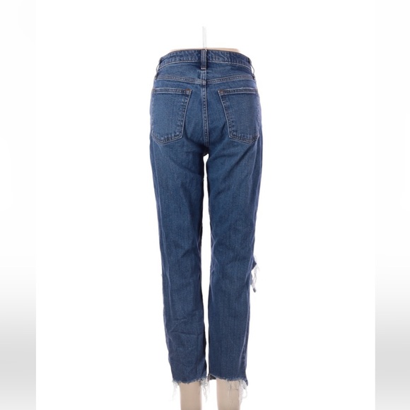 Abercrombie “The Mom Hi-Rise” Distressed Jeans - Picture 2 of 4